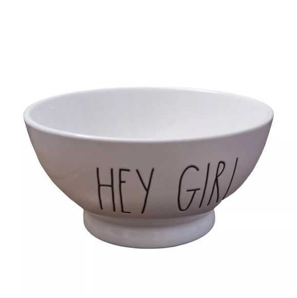 Rae Dunn Hey Girl Mug And Hey Girl Bowl Set - Picture 6 of 10